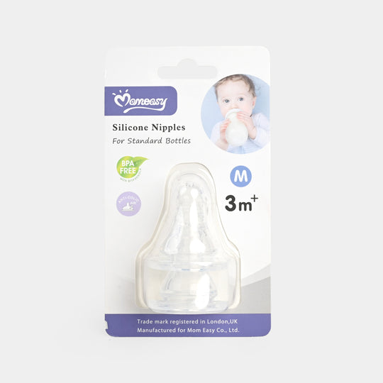 Silicone Nipple Medium 3M+