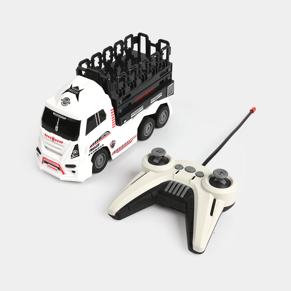 Remote Control Transport Trailer – Truck Toy Set