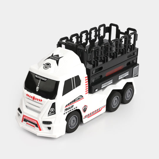 Remote Control Transport Trailer – Truck Toy Set