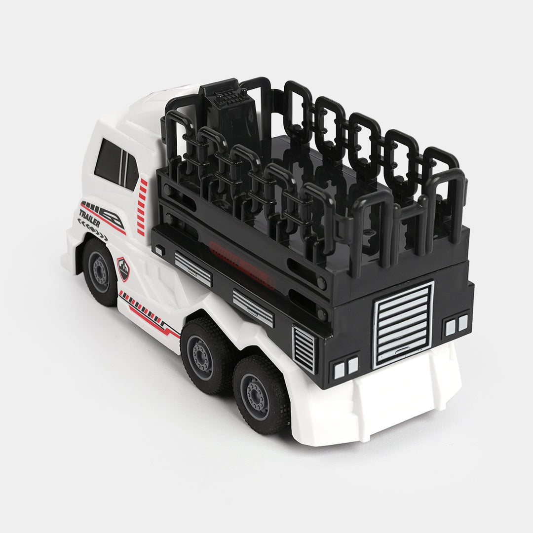 Remote Control Transport Trailer – Truck Toy Set