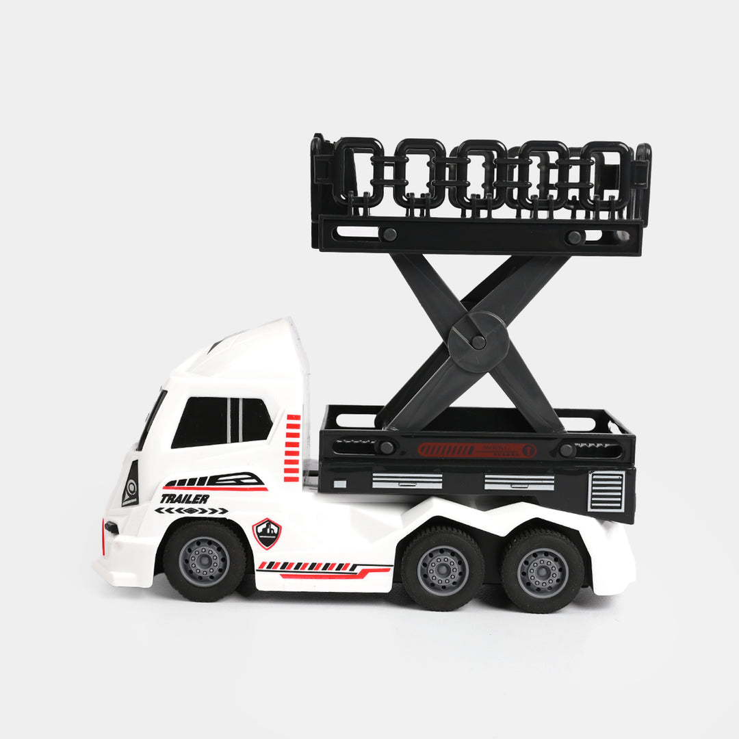 Remote Control Transport Trailer – Truck Toy Set
