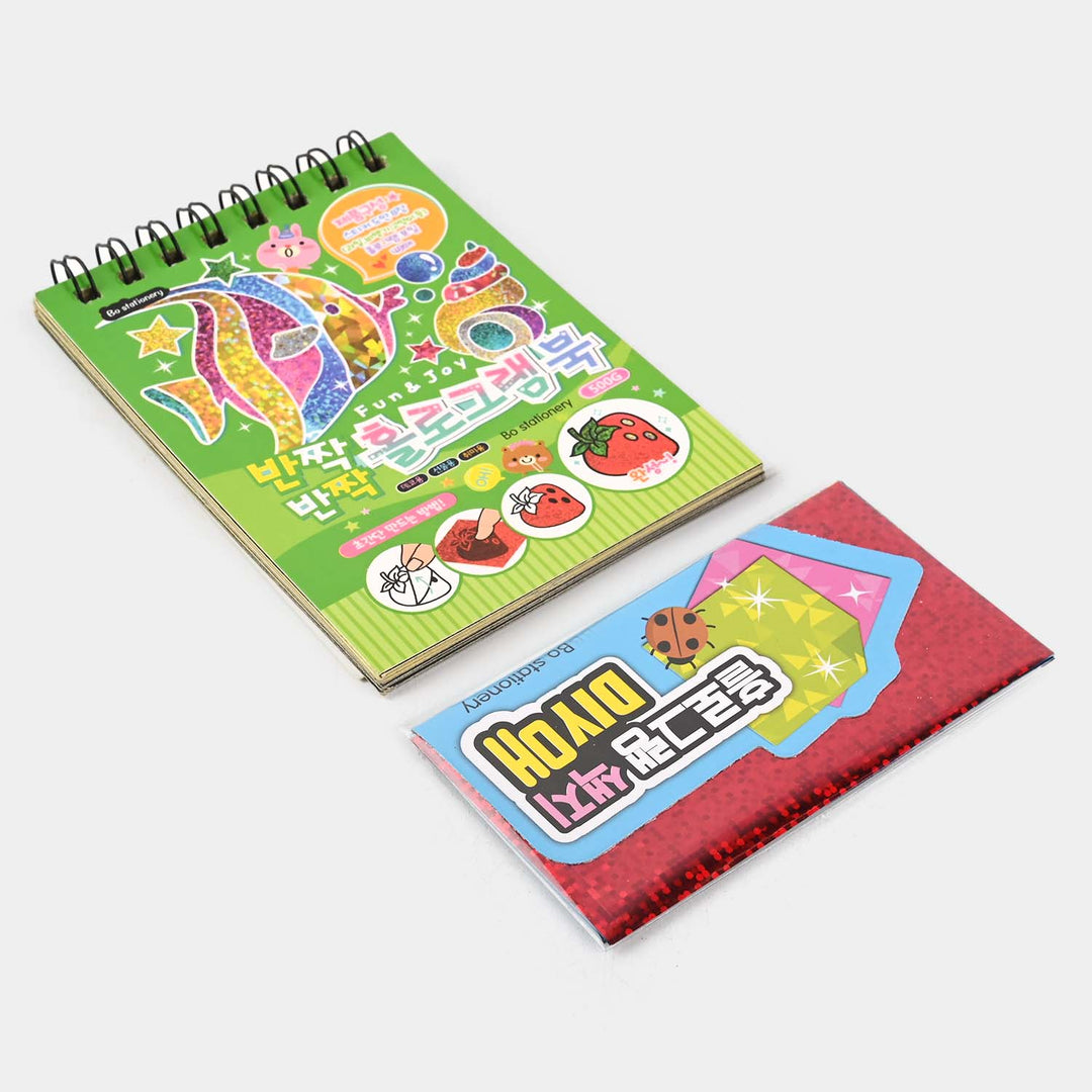 Educational Activity Sticker Book