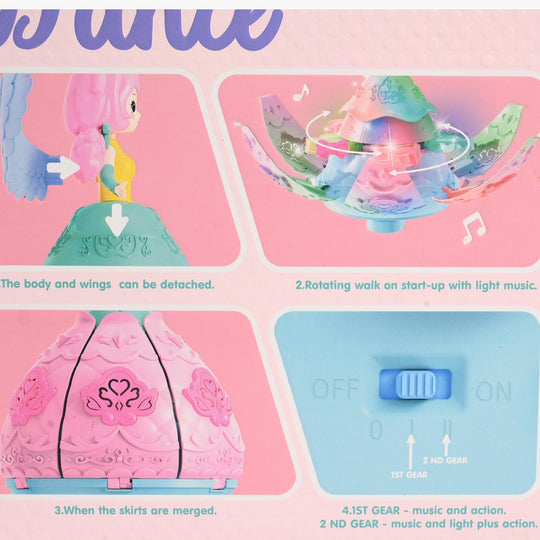Universal 360 Rotating Princess with Light & Music