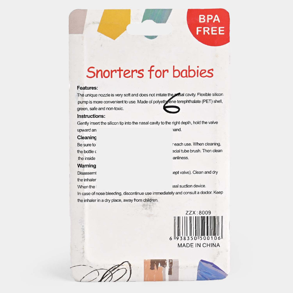 Baby Nasal Aspirator | Yellow