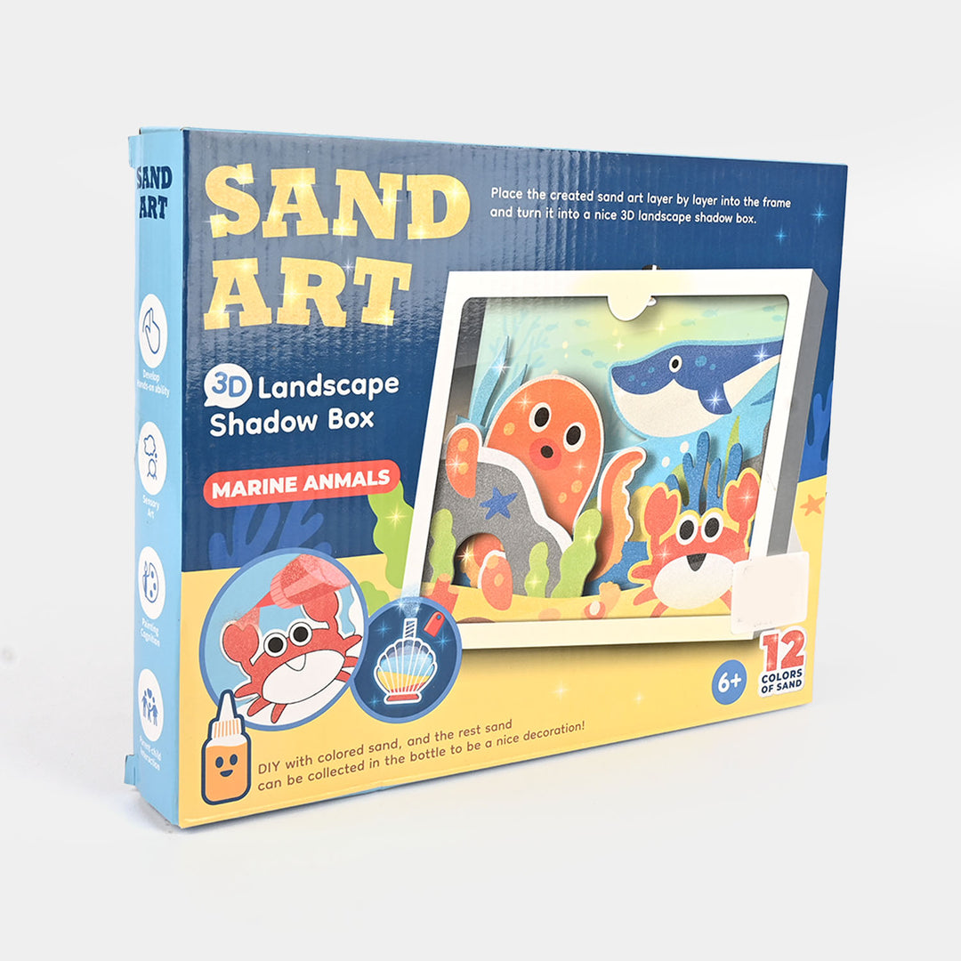 3D Marine Animals Sand Art Kit