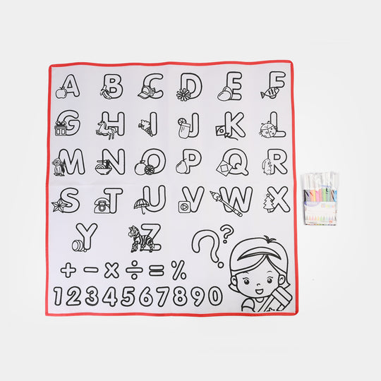 BP Reusable Educational Coloring Mat