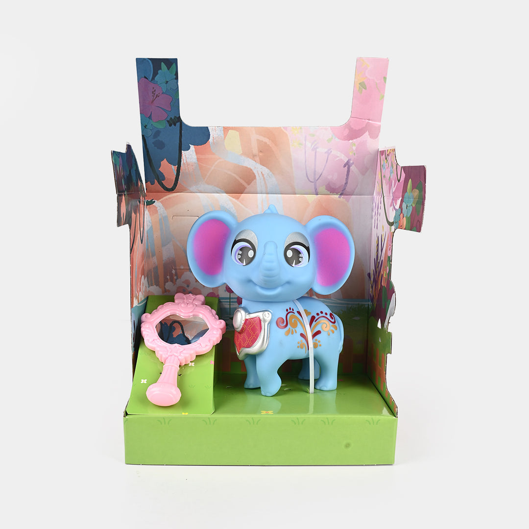 Elephant With Light Music