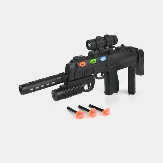 Toy Blaster 2 IN 1 With Light & Sound For Kids