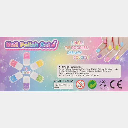 Kids Peel-Off Water-Based Nail Polish
