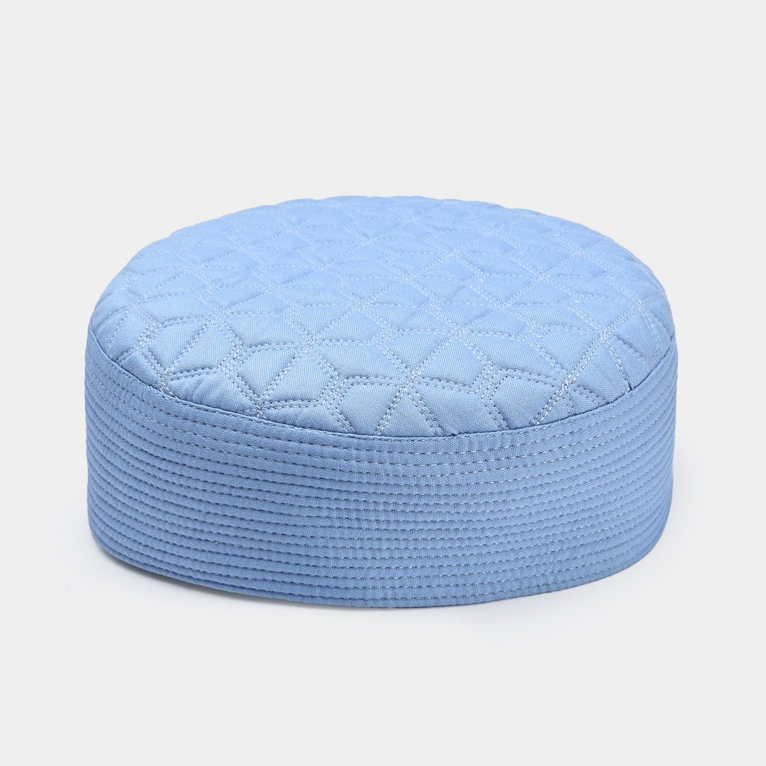 Islamic Prayer Cap | Light Blue