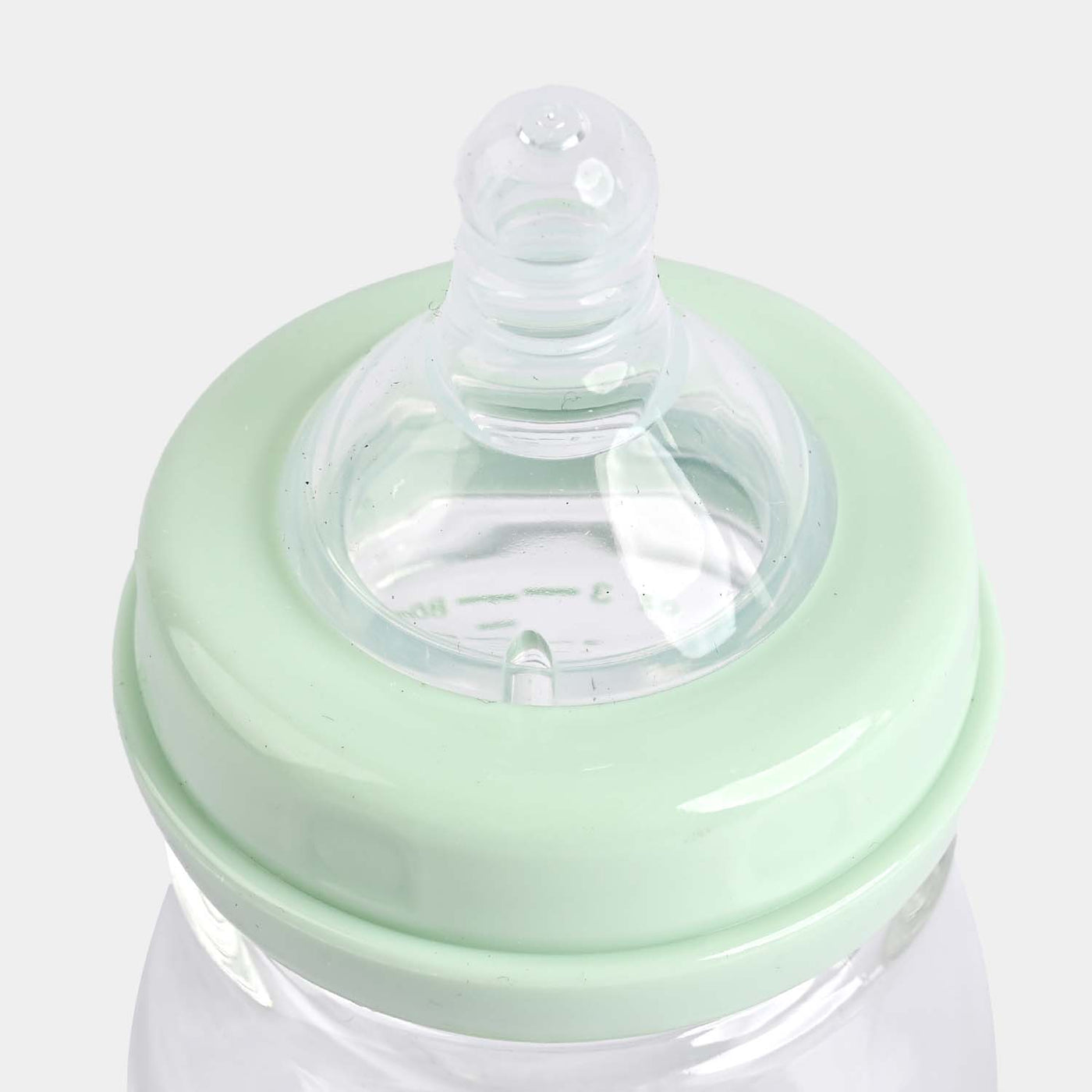 Fish Baby Glass Feeding Bottle 80Ml | Green