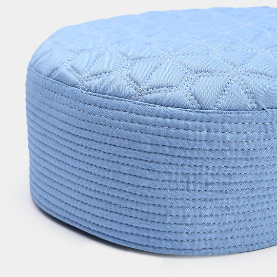 Islamic Prayer Cap | Light Blue