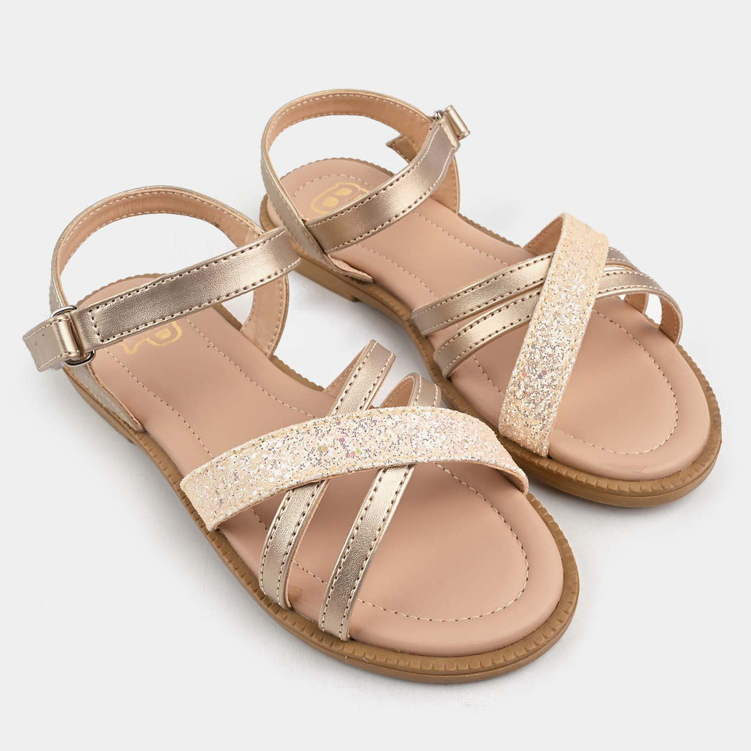 Girls Sandal ZP-019-Golden