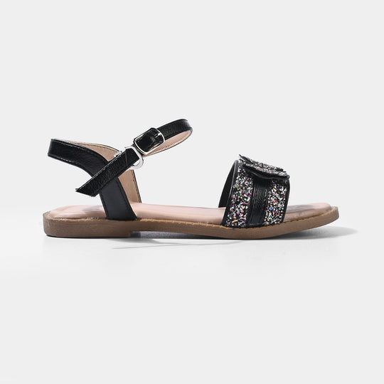 Girls Sandal 1345-BLACK