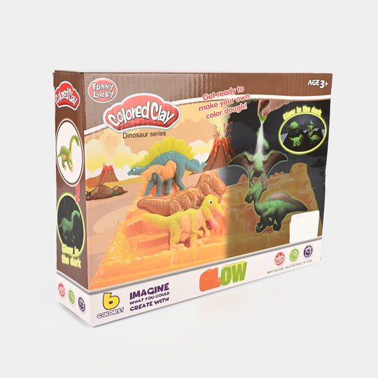 Colored Clay | Glow in the Dark Craft Set