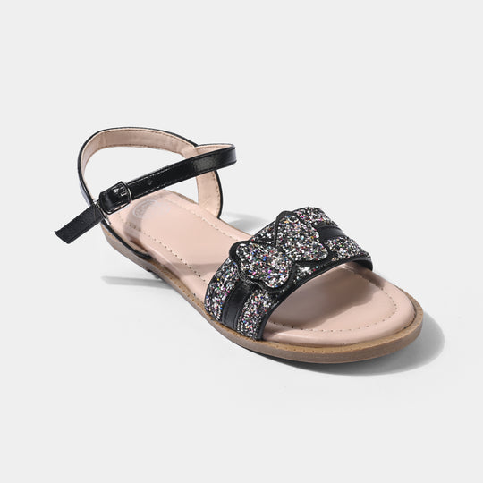 Girls Sandal 1345-BLACK