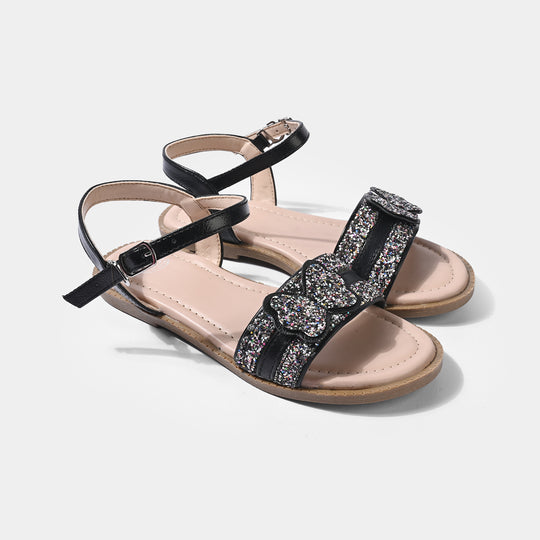 Girls Sandal 1345-BLACK