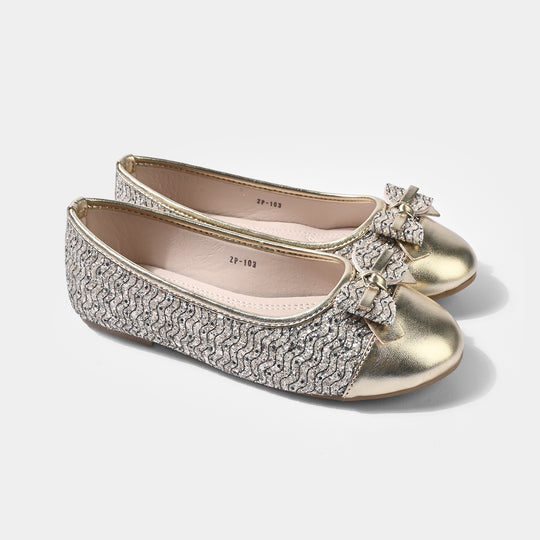 Girls Pumps ZP-103-GOLDEN