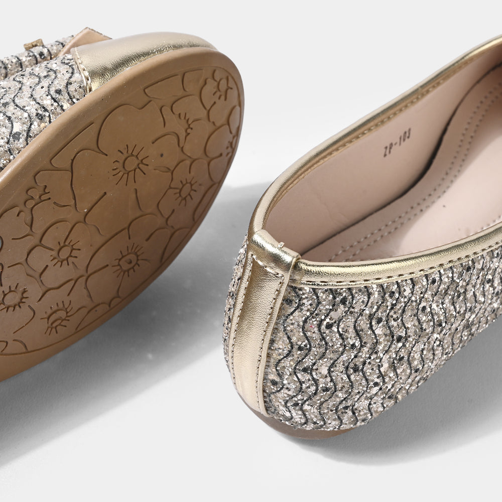 Girls Pumps ZP-103-GOLDEN