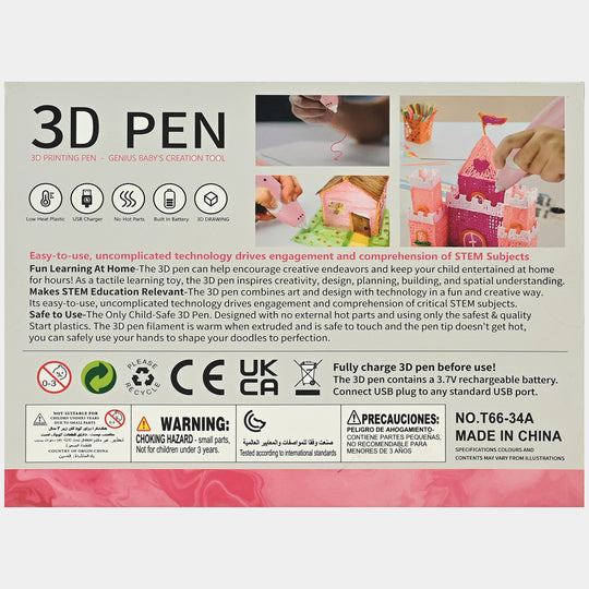 3D Printing Pen With Tool For Kids