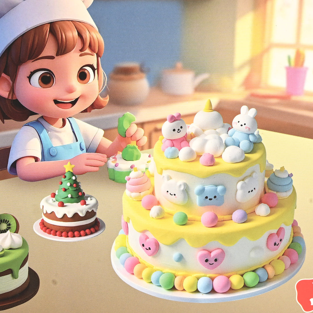 Assorted Cake Play Dough Toy