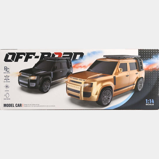 Remote Control Car With & Light & Spray