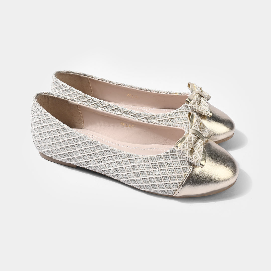 Girls Pumps ZP-102-GOLDEN