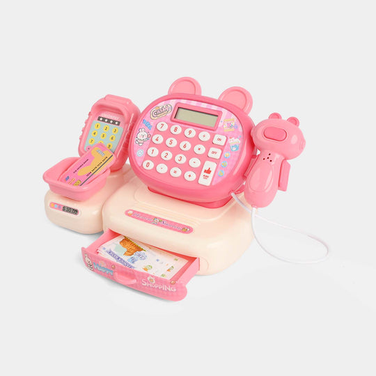 Cash Register With Calculator & Light