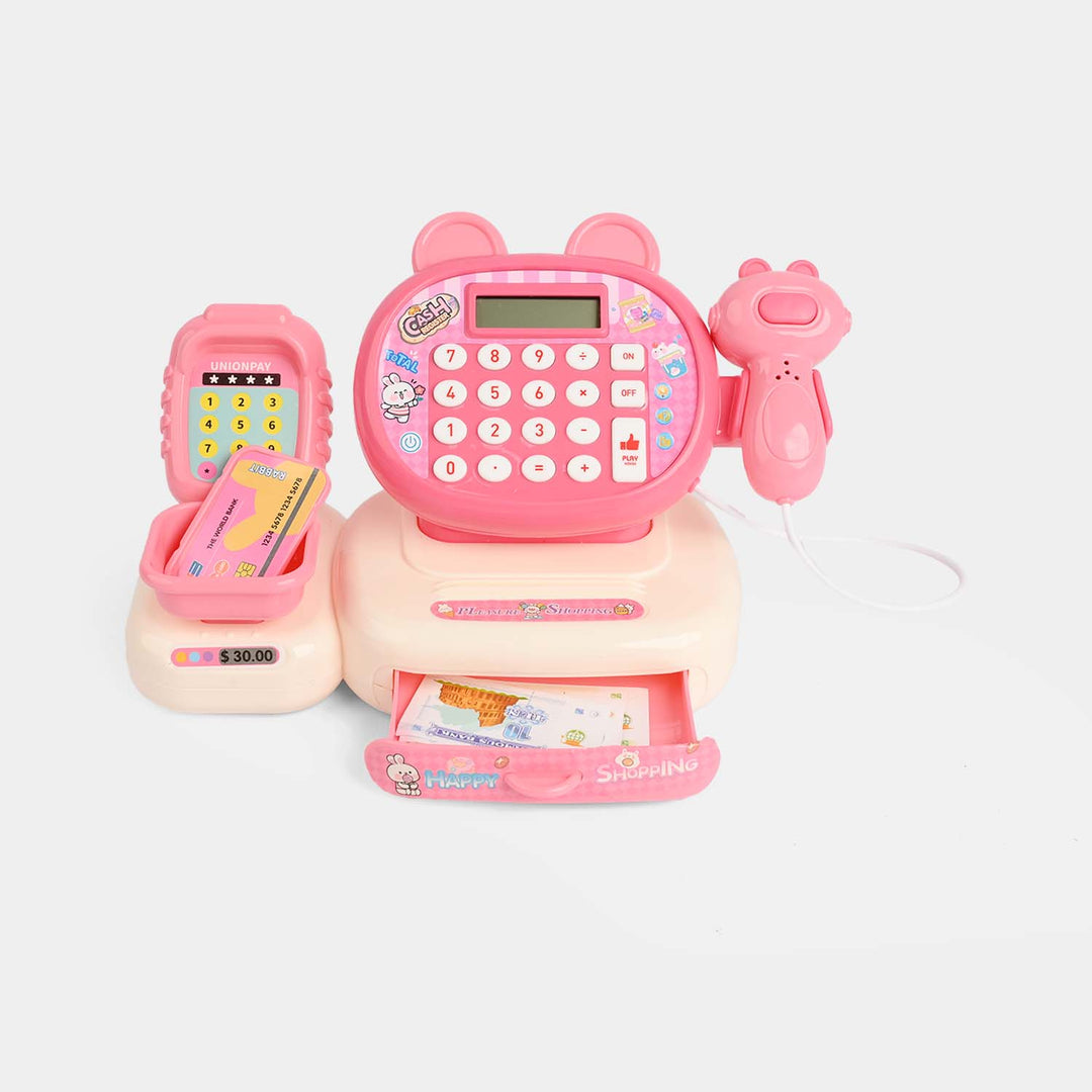 Cash Register With Calculator & Light