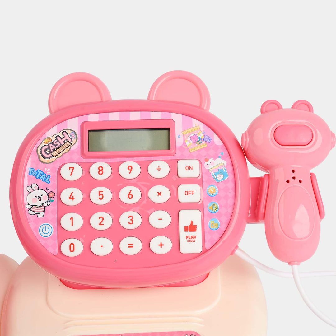 Cash Register With Calculator & Light