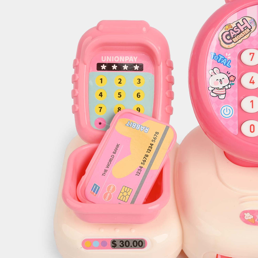 Cash Register With Calculator & Light