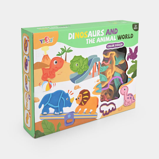 Dinosaur Dough Play Set For Kids