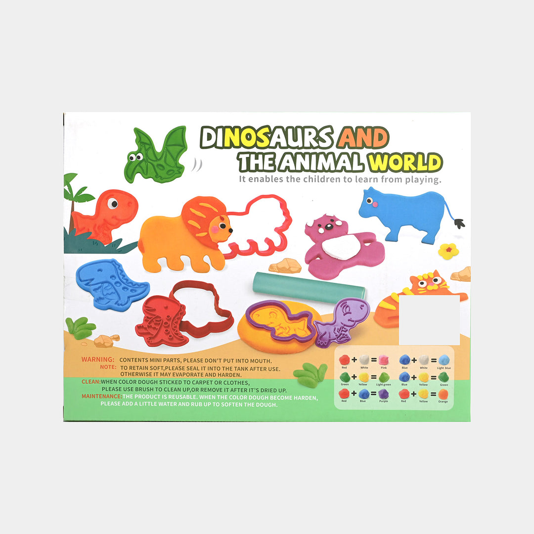 Dinosaur Dough Play Set For Kids