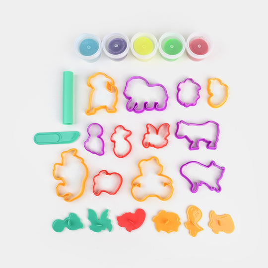 Dinosaur Dough Play Set For Kids