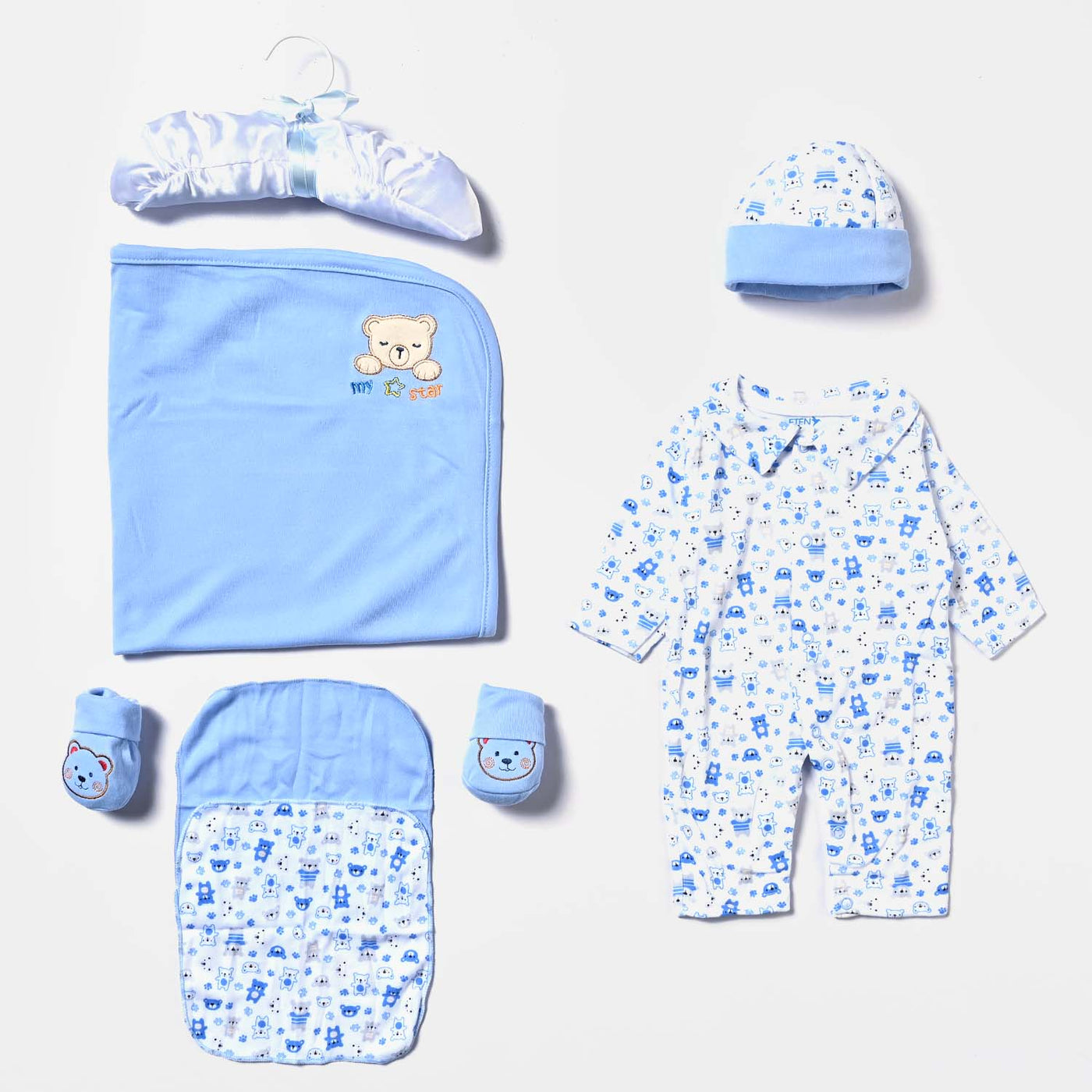 Newborn Baby Starter 7Pcs Set | 0-3M