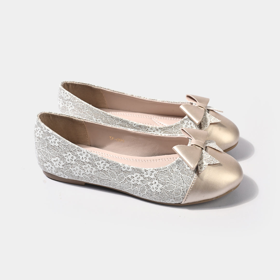 Girls Pumps ZP-099-BEIGE