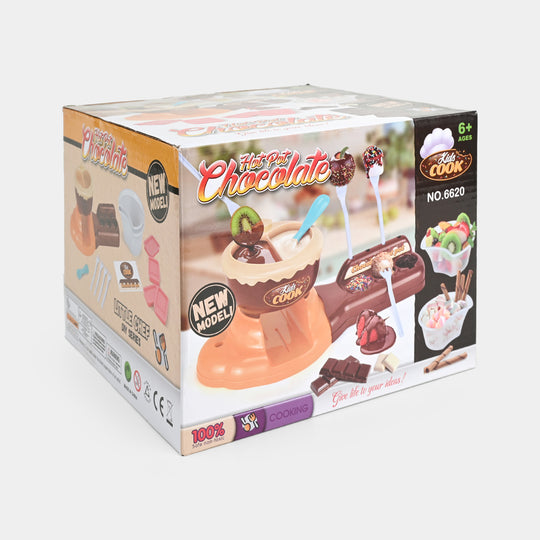 Chocolate Hot Pot Toy play Set for Kids