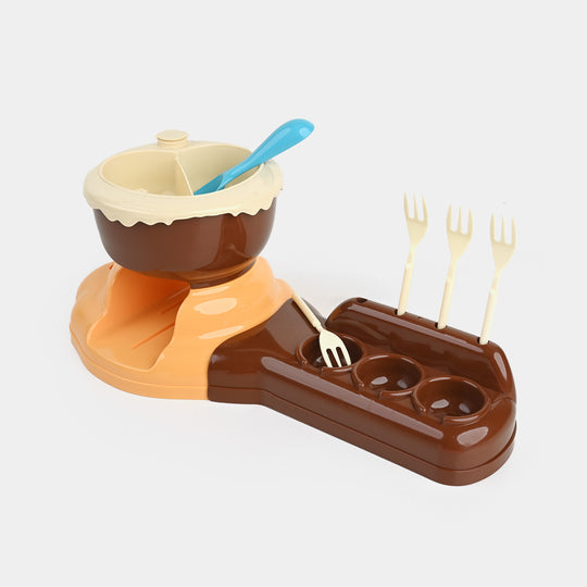 Chocolate Hot Pot Toy play Set for Kids