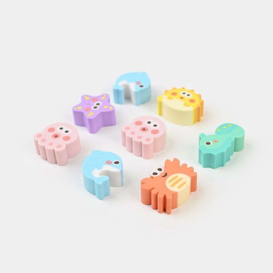 Sea Animal Eraser Set