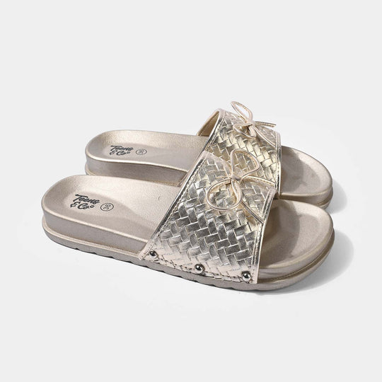 Teens Girls Slide 11-112-GOLDEN