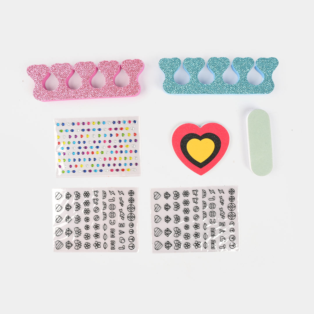 Kids Nail Art Salon Kit – With Nail Dryer