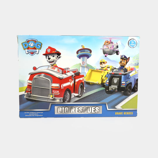 Rescue Vehicle & Station Tower Set