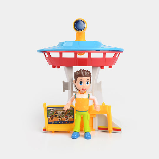 Rescue Vehicle & Station Tower Set