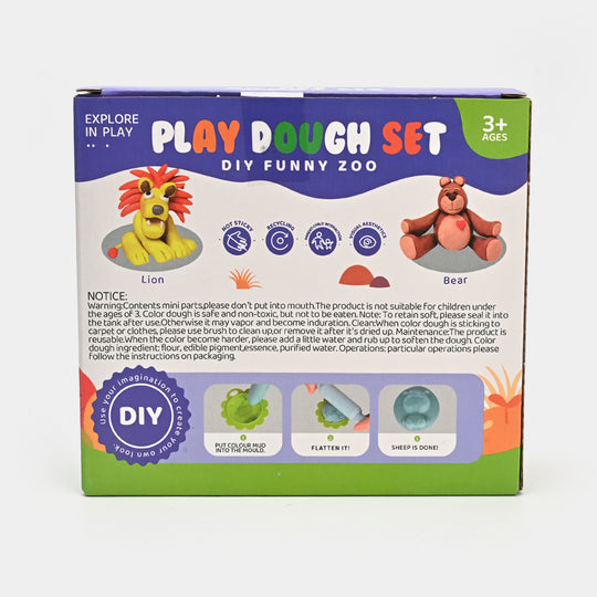 Wild Animal Clay Set For Kids