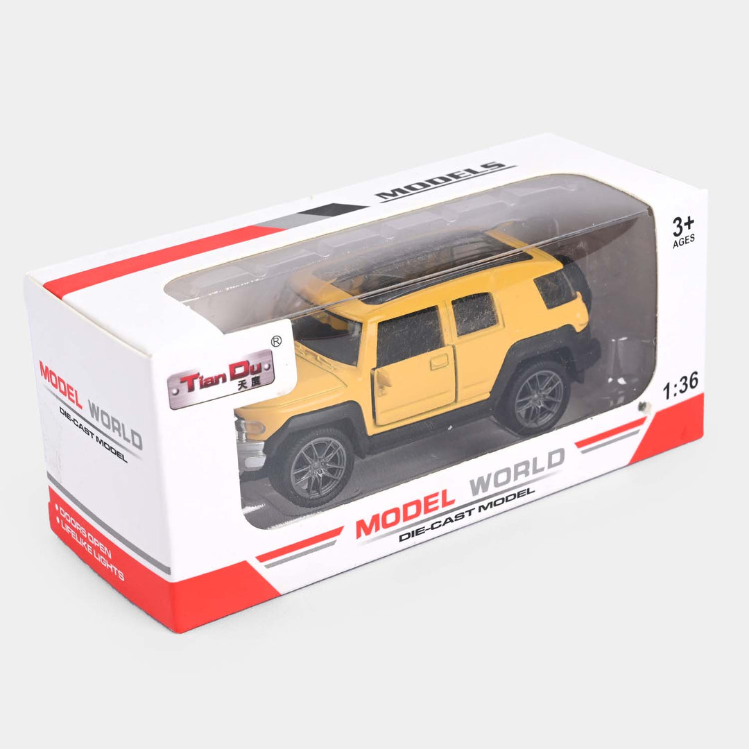 Die-Cast Model Car For Kids