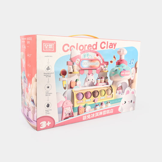 Color Clay Set with Light & Music