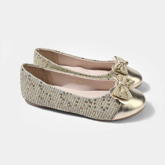 Girls Pumps ZP-100-GOLDEN