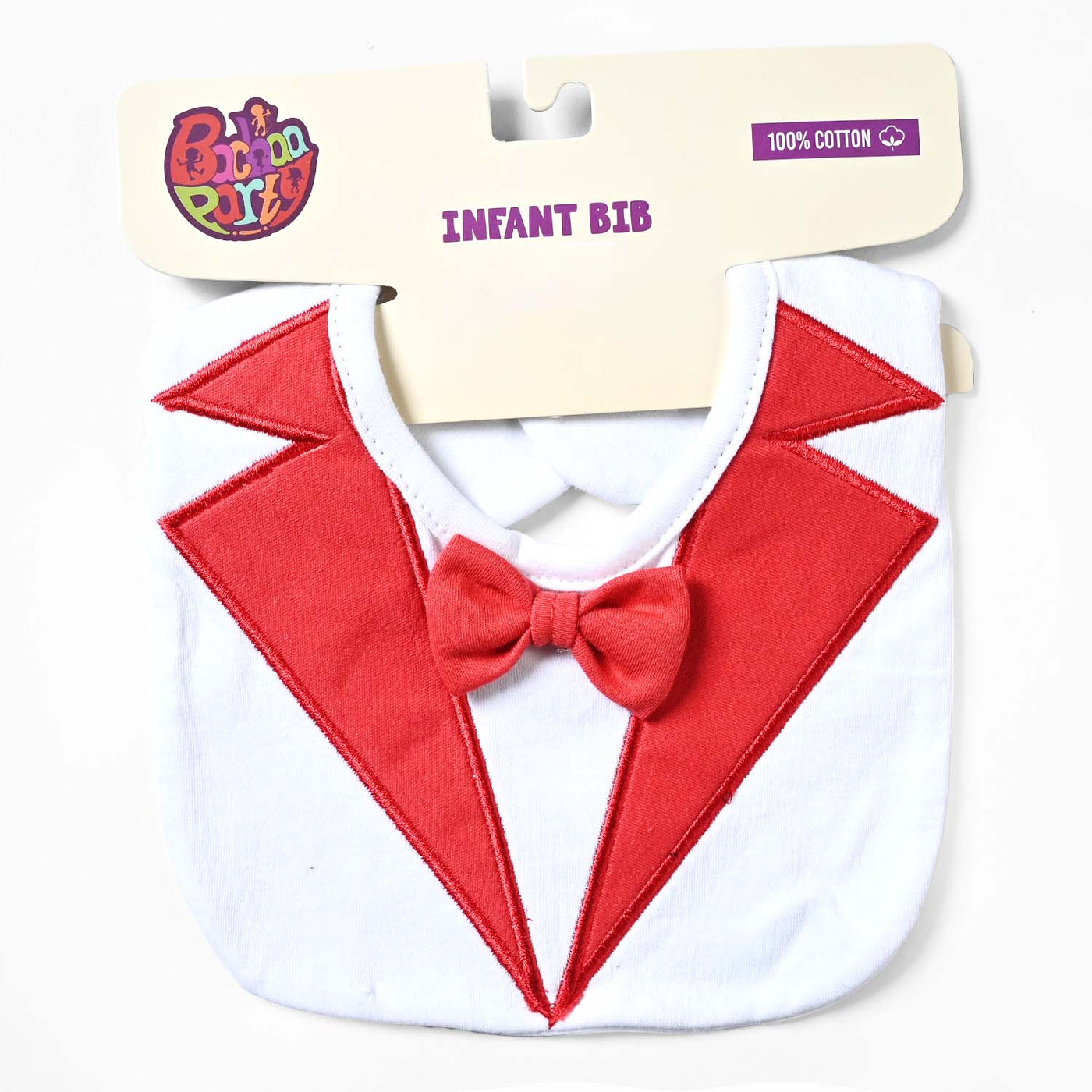 Bibs Red Coat-White