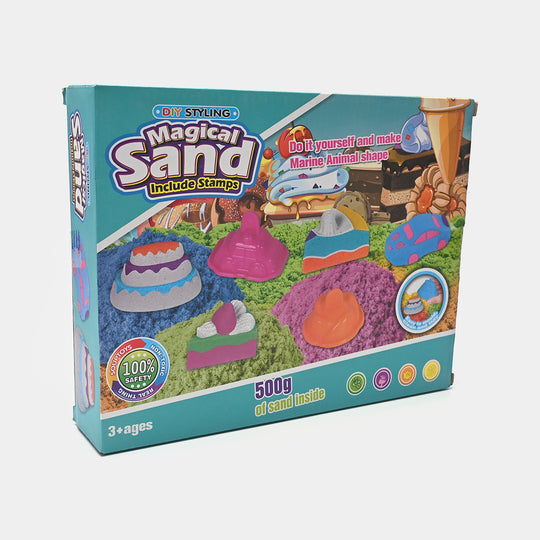 Space Sand With Car Pizza Combination