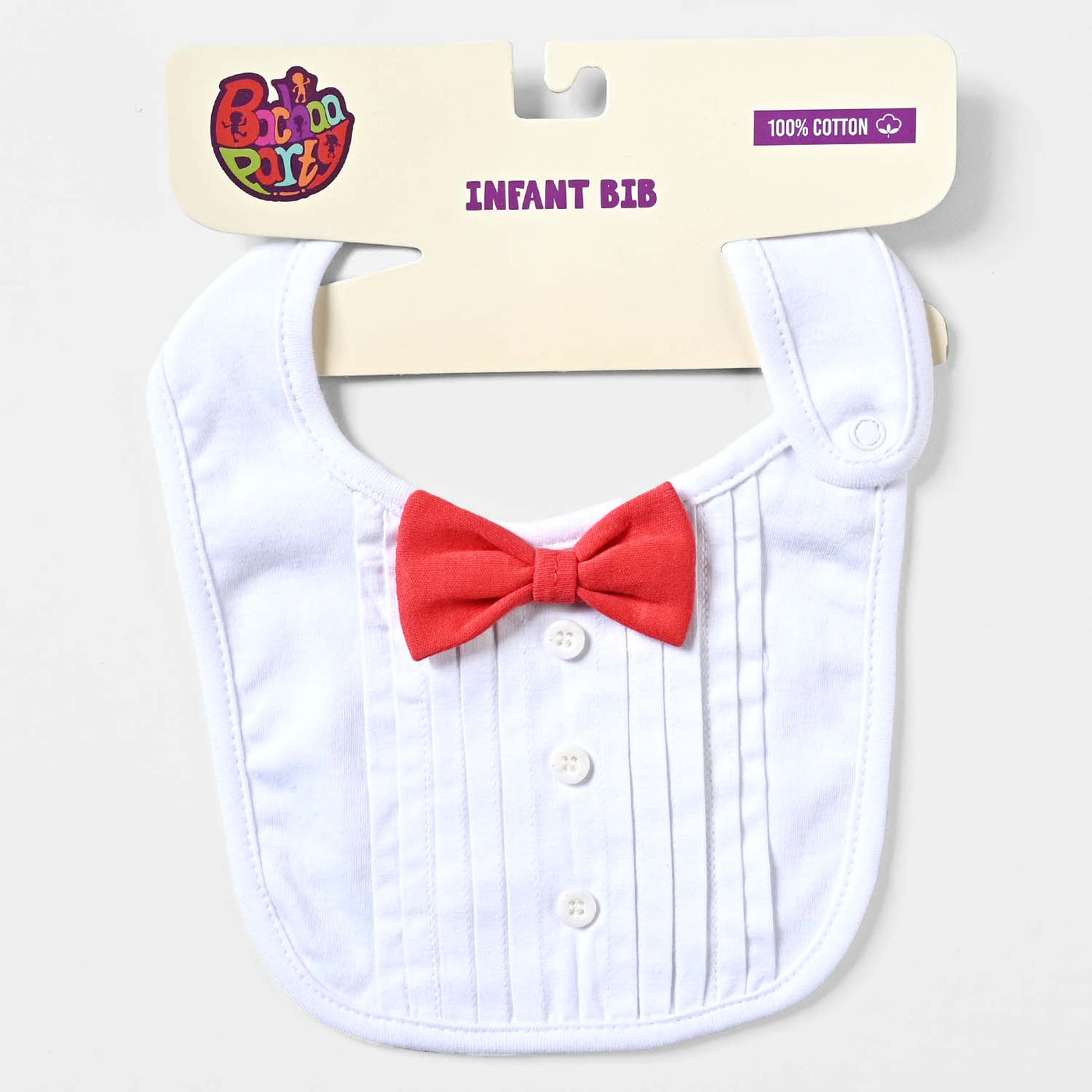 Bibs Tuxedo-White